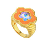 Ibiza Flora Drip Oil Preservation Electroplating – Birthday Gifts — 5