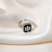 Retro Hong Kong Style Pearl Flower Ring – Stylish Gifts — 10