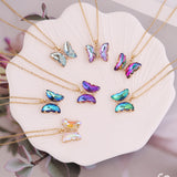 Gradient Butterfly Necklace Women's Fashion – Jewelry Gift Ideas — 1