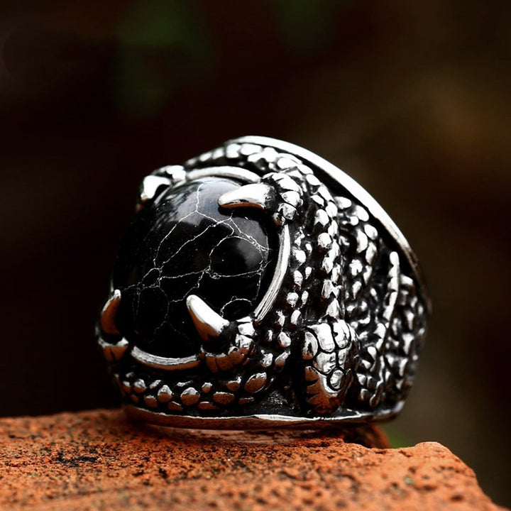 Stainless Steel Snake Casting Ring Titanium Steel – Unique Gift Ideas — 1