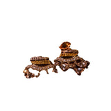 Vintage Colored Gem Retro Baroque Stud Earrings – Gift Ideas — 2
