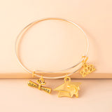 Graduate Cap Charm Bracelet Stainless Steel – Jewelry Gift Ideas — 7