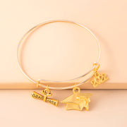 Graduate Cap Charm Bracelet Stainless Steel – Jewelry Gift Ideas — 7