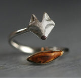 Fashion Retro Personality Creative Animal Fox Ring – Stylish Gifts — 3