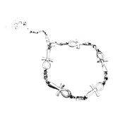 Vampire Religious Gothic Cross Bracelet – Jewelry Gift Ideas — 2
