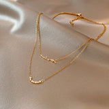 Women's Cool Style Retro Trend Collarbone Chain – Stylish Gifts — 3