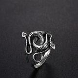 Men's Personalized Jewelry Thai Silver Snake Ring – Jewelry Gift Ideas — 4