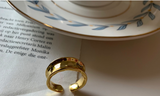 Simple Small Irregular Concave S925 Silver Ring – Unique Gift Ideas — 4