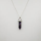 Hexagonal column natural necklace – Jewelry Gift Ideas — 5