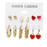 Aircraft Baiyun Earring Set 6-piece Creative – Jewelry Gift Ideas — 7