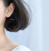 Simple and small golden beads earrings – Everyday Gifts — 5
