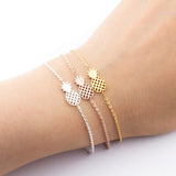 Stainless steel pineapple bracelet – Jewelry Gift Ideas — 1