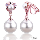 Style Tassel Clip Sterling Silver Pearl Earrings – Stylish Gifts — 10