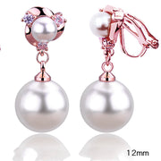 Style Tassel Clip Sterling Silver Pearl Earrings – Stylish Gifts — 10