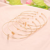 Simple Diamond Studded Metal Rudder Arrow Love – Jewelry Gift Ideas — 2