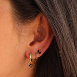 Women's Floral Clover Stacked Earrings Set – Gifts for Her — 4