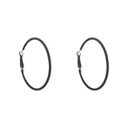 Simple Personality Vintage Black Frosted Earrings – Useful Gifts — 3