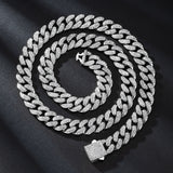 13mm Cuban Link Chain Spring Release Buckle Alloy – Jewelry Gift Ideas — 16