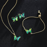 Butterfly Necklace Jewelry Set – Jewelry Gift Ideas — 4