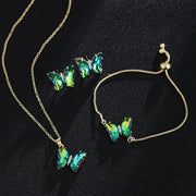 Butterfly Necklace Jewelry Set – Jewelry Gift Ideas — 4