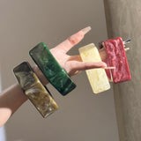 Acrylic Colorful Multi-color Square Texture – Jewelry Gift Ideas — 1
