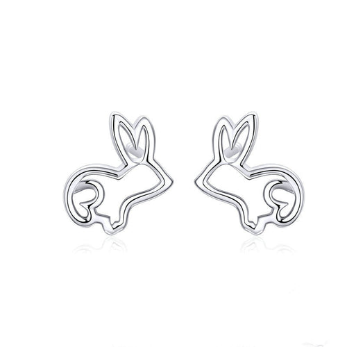 Bunny s925 Sterling Silver Earrings Women – Gifts for Her — 1