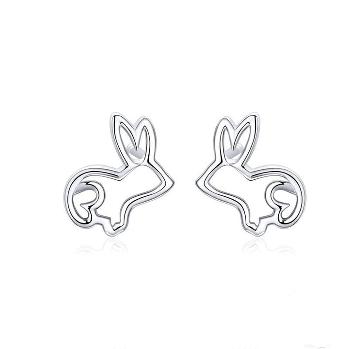 Bunny s925 Sterling Silver Earrings Women – Gifts for Her — 1
