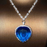 Women's Oversized Heart-shaped Clavicle Necklace – Jewelry Gift Ideas — 3