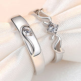 Fashion Simple Opening Ring Couple Ring – Stylish Gifts — 4