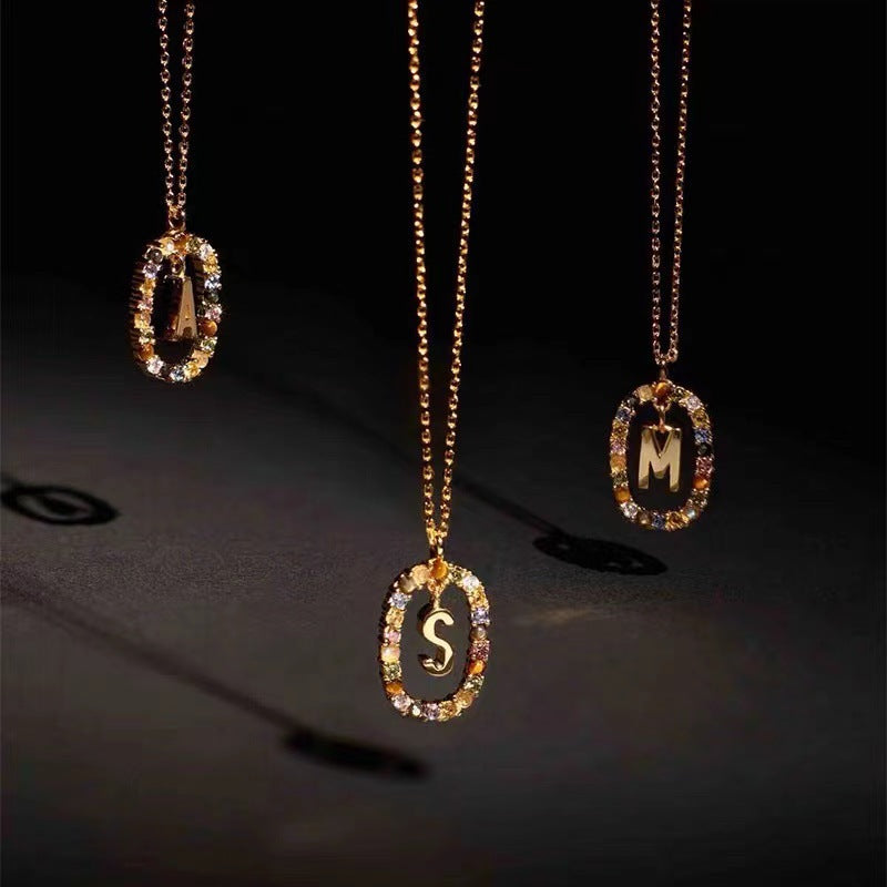 Ins Style Special-interest Design Inlaid Color Zircon – Stylish Gifts — 1
