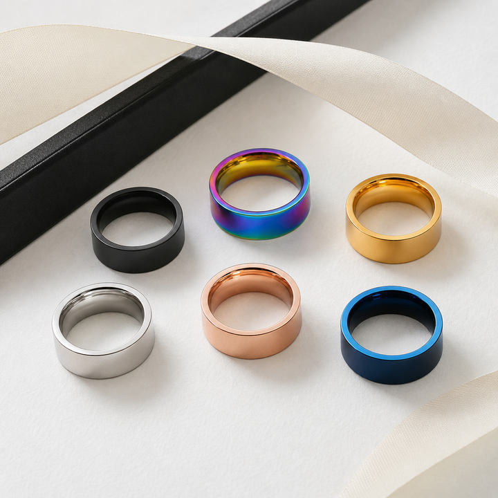 Ring Idea lifestyle — Stainless Steel Ring Male Ring Female Niche Korean – Gifts for Her