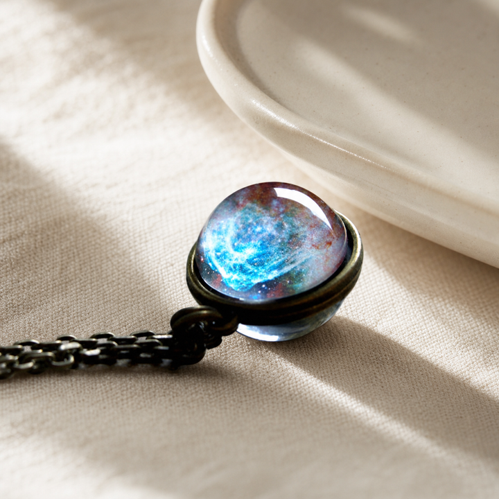 Ring Idea lifestyle — Solar System Universe Star Time Gem Necklace – Jewelry Gift Ideas