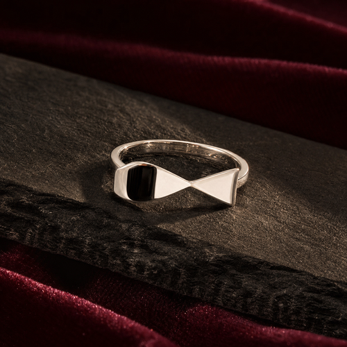Ring Idea lifestyle — Bow element silver ring ring female – Gifts for Her