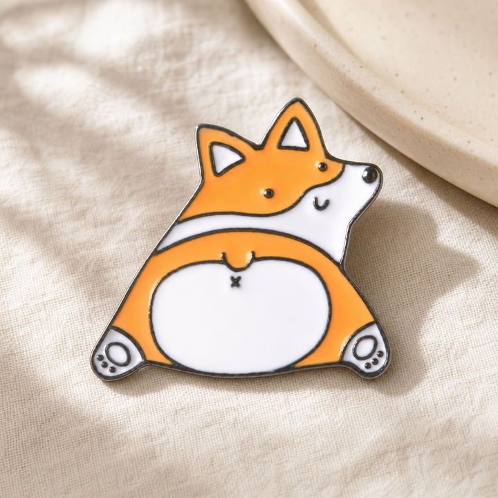 Ring Idea lifestyle — Shiba Inu Alice Love Heart Drop Brooch Alloy – Jewelry Gift Ideas