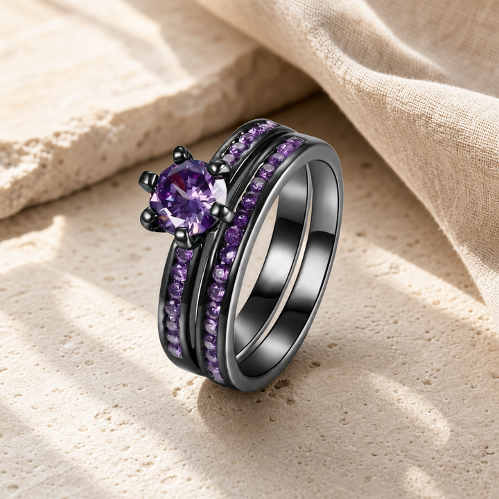 Ring Idea lifestyle — Lovers Purple Ring – Everyday Gifts