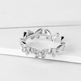 Fashion Micro Diamond Dancing Butterfly Ring – Stylish Gifts — 3