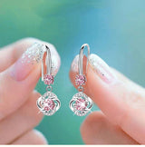 Stud Earrings Four-leaf Clover Personality Super – Thoughtful Gifts — 3