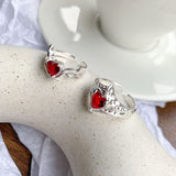 Ruby High-grade Temperament Ring Female Niche – Stylish Gifts — 4