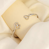 Copper Corrosion Engraved With Diamonds At Both – Jewelry Gift Ideas — 4