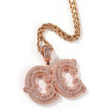 Alphabet Necklace Hip Hop Full Of Diamonds – Jewelry Gift Ideas — 7