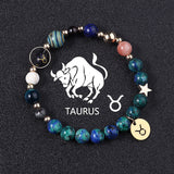 Twelve Constellations Bracelets Natural Stone – Special Occasion Gifts — 7