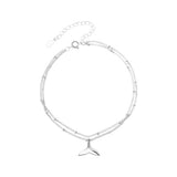Round Beads Mermaid Dolphin Tail Anklet – Birthday Gifts — 6
