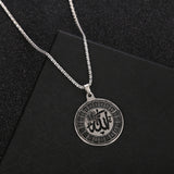 Necklace Fashion Round Plate Pendant Stylish – Jewelry Gift Ideas — 5