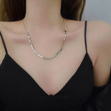 Colorful Glazed Daisy Small Flower Pearl Necklace – Jewelry Gift Ideas — 5