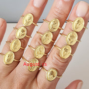 Fashion Personality December Flower Ring – Stylish Gifts — 11