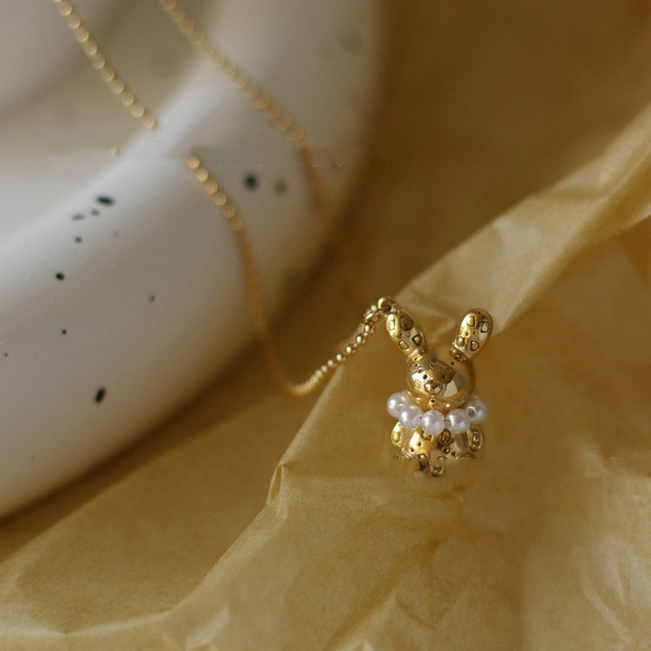 Casting Three-dimensional Letter Bunny Cute – Jewelry Gift Ideas — 1