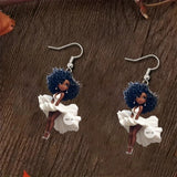 Black Beauty Hanging Earrings – Beauty Gifts — 4