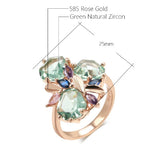 Fashion Creative Alloy Diamond-studded Ring Earrings – Stylish Gifts — 14