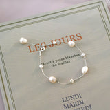 Women's Fashion Simple Irregular Pearl Bracelet – Stylish Gifts — 4