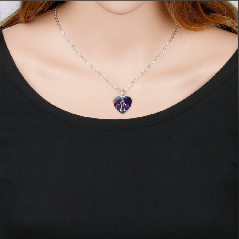 Women's Zodiac Heart Pendant Necklace – Jewelry Gift Ideas — 1